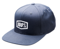 100% Icon Snapback Hat - Heather Charcoal - One Size 20044-00003