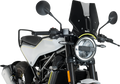 PUIG HI-TECH PARTS New Generation Windscreen - Black - Husqvarna 9702N