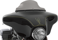 KLOCK WERKS Flare™ Windshield - 6-1/2" - Black - '86-'95 FLHT KWW-01-0196