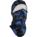 ZAN HEADGEAR Sportflex® Convertible Balaclava Greg Lutzka - Black/Blue WB4L775