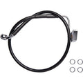 DRAG SPECIALTIES Brake Line - Rear - ABS - Black 6172101-BLK