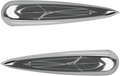 BARON Cylinder Covers - Chrome - Comet Deco BA-7624-13