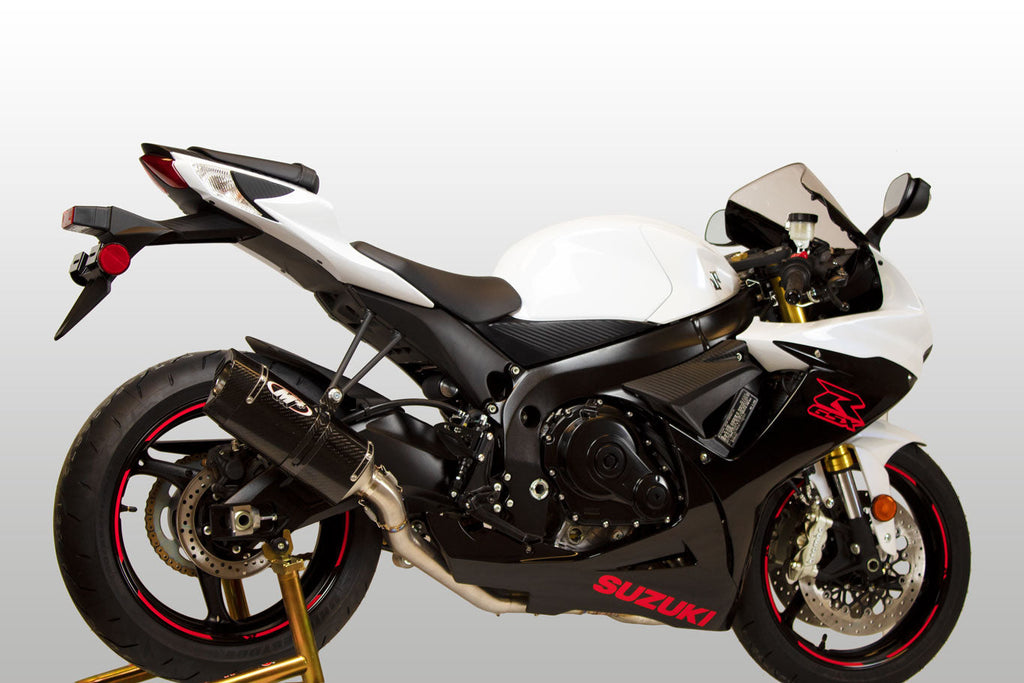 M4 Exhaust Full System Titanium Midpipe MC36 Carbon Fiber 2011-2025 GSXR600/750 SU6124MT