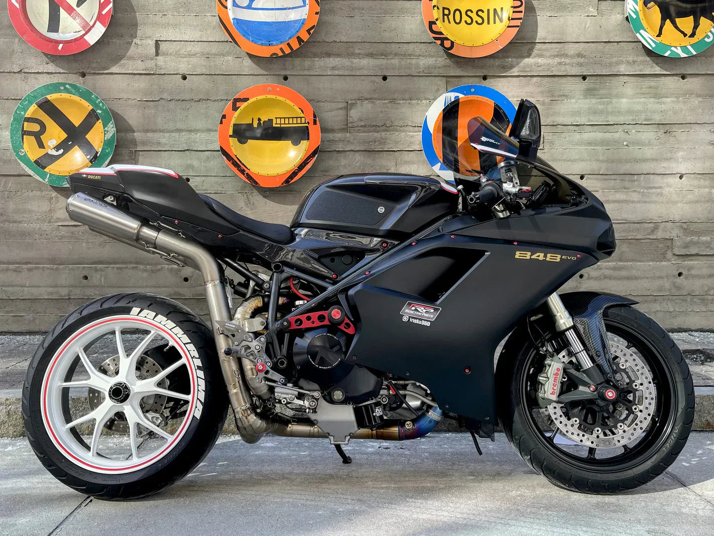 Vandemon  Ducati 1098R,1198 Titanium Exhaust System 2007-11 DUC109RTIEXMESA VA-29