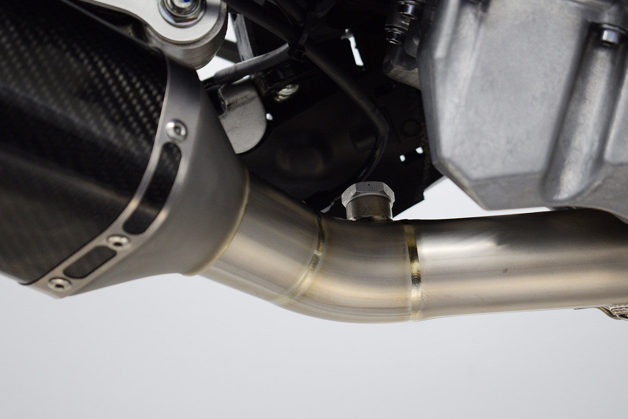 Graves Exhaust Full Titanium Carbon Works 7  R6 2006-2024  Exy-18r6-Ftcw7