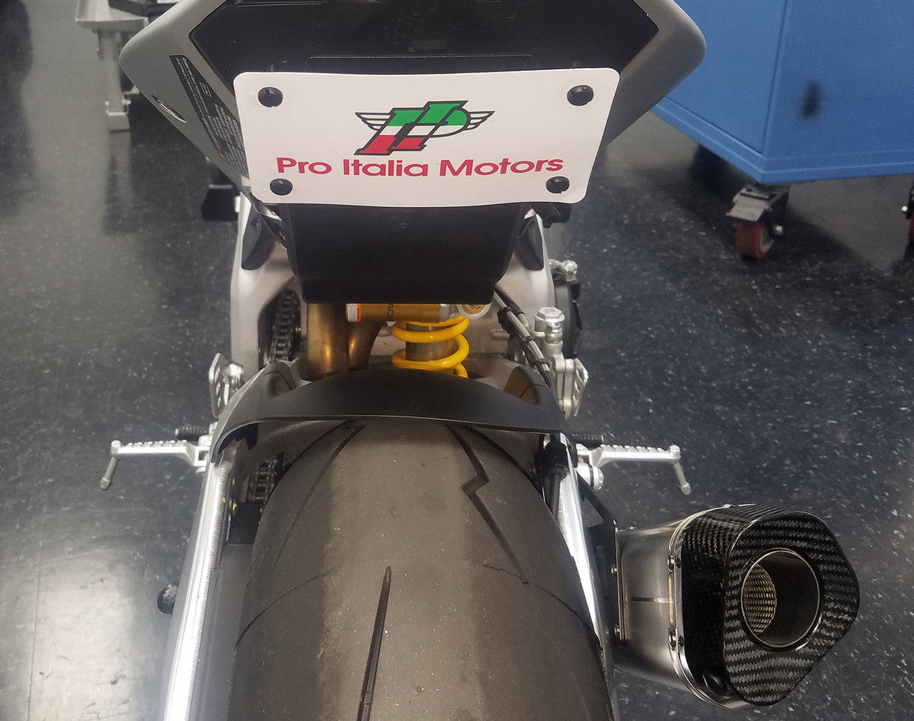 Graves motorsports cat eliminator exhaust titanium  RSV4 RF / RR 2016  EXA-16RSV4-CETT