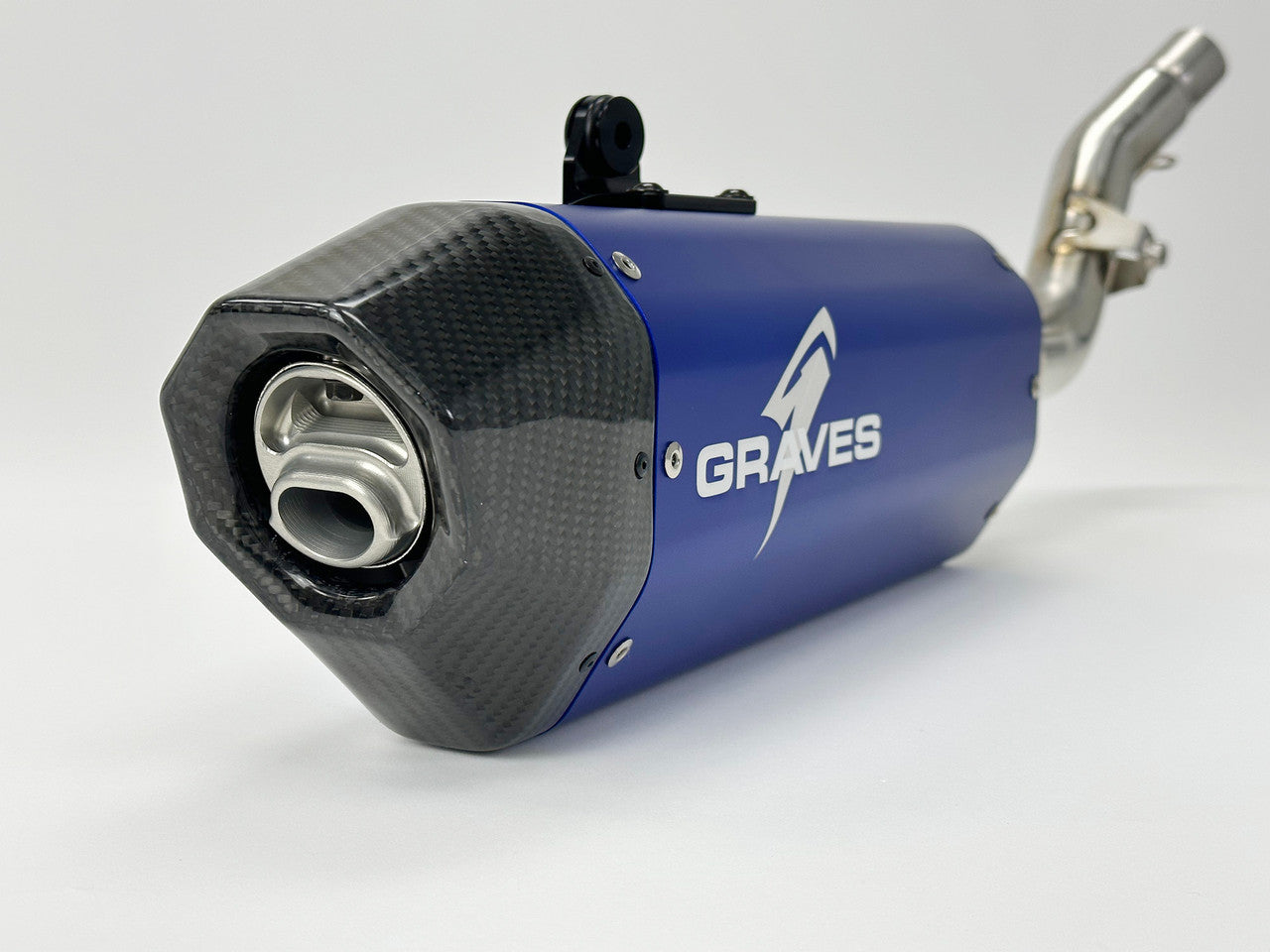 Graves motorsports Honda CRF300L Slip-on Exhaust EXH-21C3L-SOAB