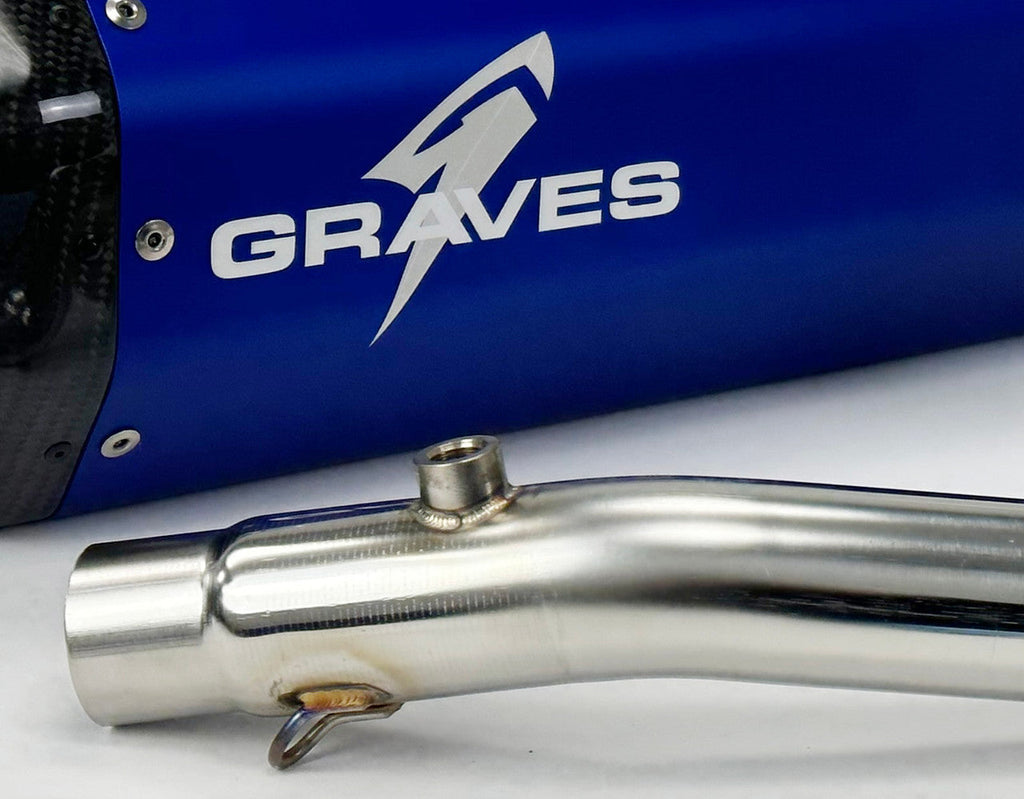Graves Motorsports Slip-On Exhaust  Crf300l /Rally   2021-2025  Exh-21c3l-Soab