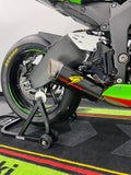 Graves Motorsports  Zx-6r Cat-Back Slip-On Carbon Exhaust 2019-2025 2026 Exk-19zx6-Cbtc