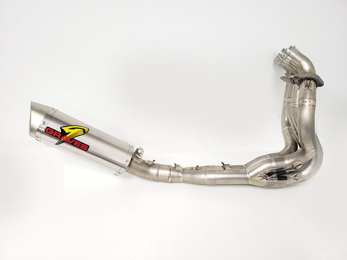 Graves exhaust  zx-6r 2019  2015 -21 full link titanium / titanium works exhaust