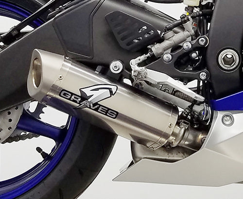 Graves motorsports cat-back slip-on titanium exhaust r6  06-20