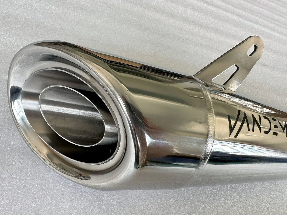 Vandemon Ninja H2 H2R Titanium Slip-On 2015-2025 2026  KAWAH2TIMUFPOLA VA-142