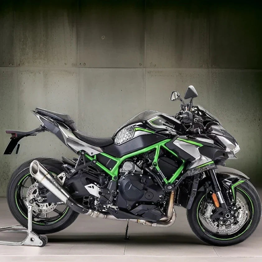 IN STOCK Vandemon  Titanium Slip-On Kawasaki Ninja ZH2 H2R   KAWAZH2TIMUFPOLA VA-7