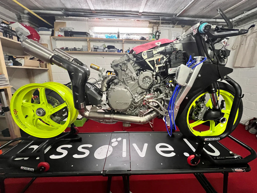 Vandemon Ducati Panigale/ Streetfighter V2 955 Full Titanium High Mount Exhaust System 2019-24 DUCV2TIEXHSMESA VA-125