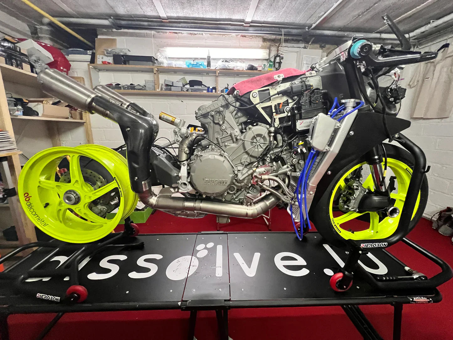 Vandemon Ducati Panigale/ Streetfighter V2 955 Full Titanium High Mount Exhaust System 2019-24 DUCV2TIEXHSMESA VA-125