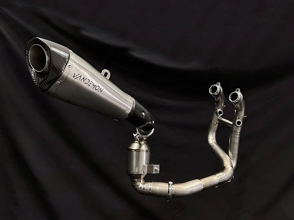 Vandemon  KTM 790/890 Duke & R 2017-2024  Titanium Exhaust System & Cat Delete  KTM890DUKERTIEXHB VA-58