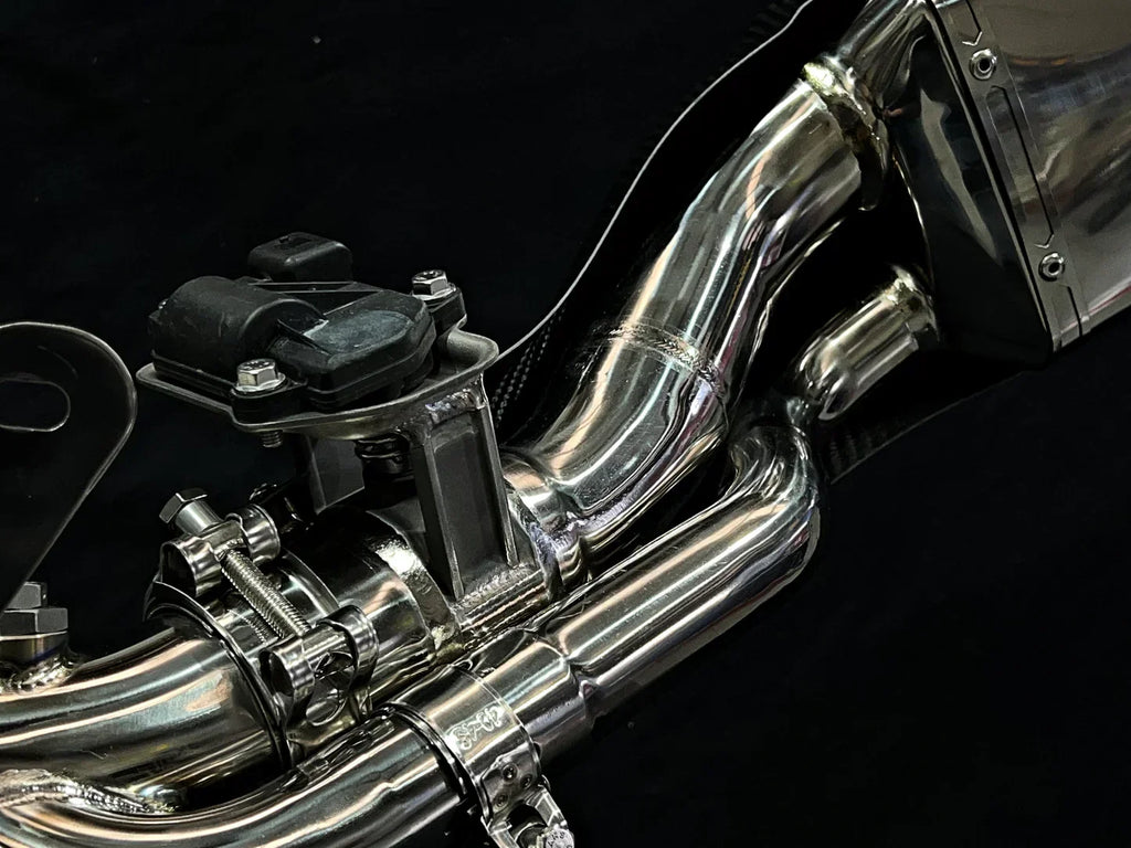 Vandemon  ZH2 Bimodal Stealth Titanium Exhaust System KAWAZH2TIEXSYWVPOLA VA-88