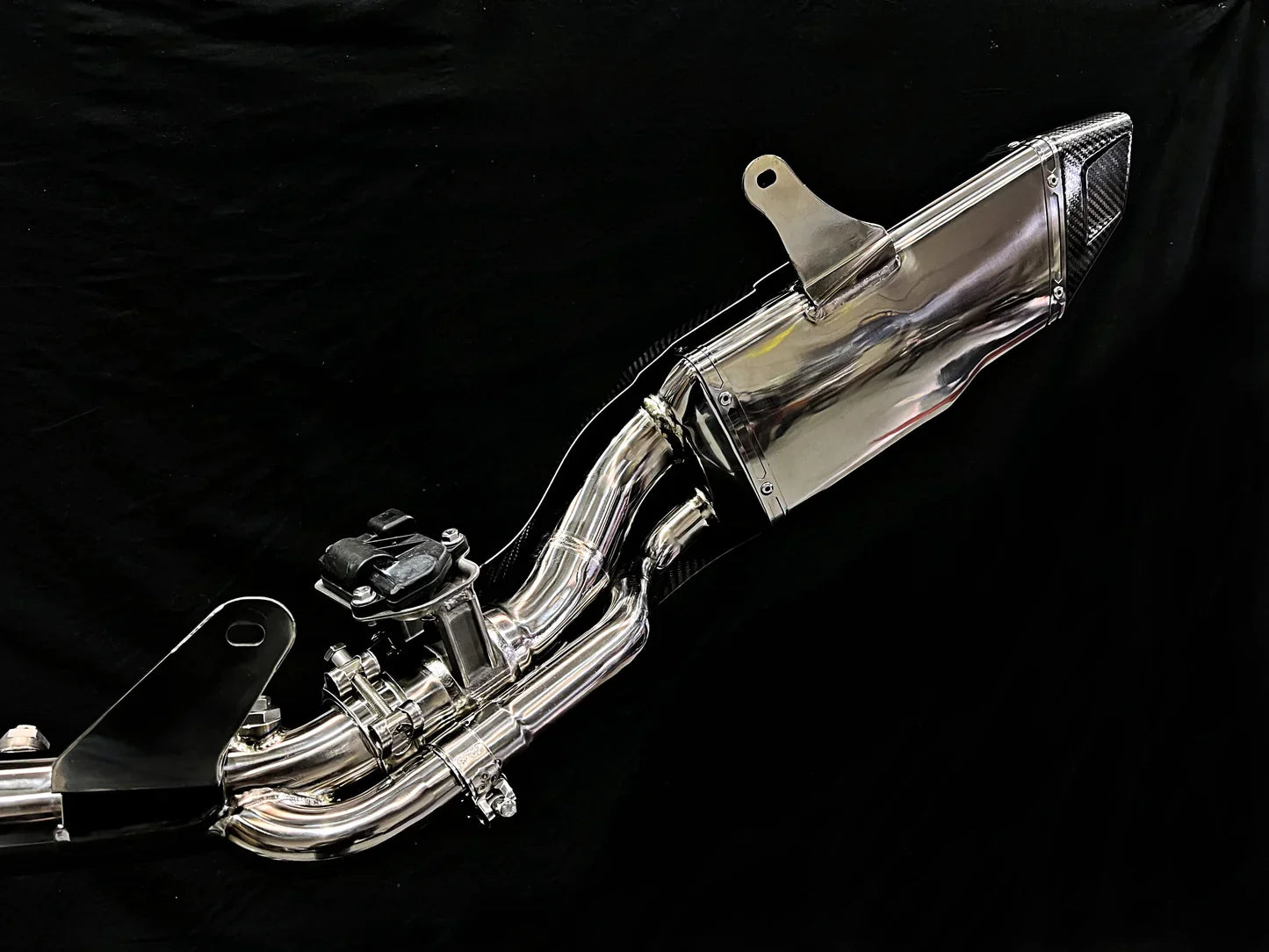 Vandemon  ZH2 Bimodal Stealth Titanium Exhaust System KAWAZH2TIEXSYWVPOLA VA-88