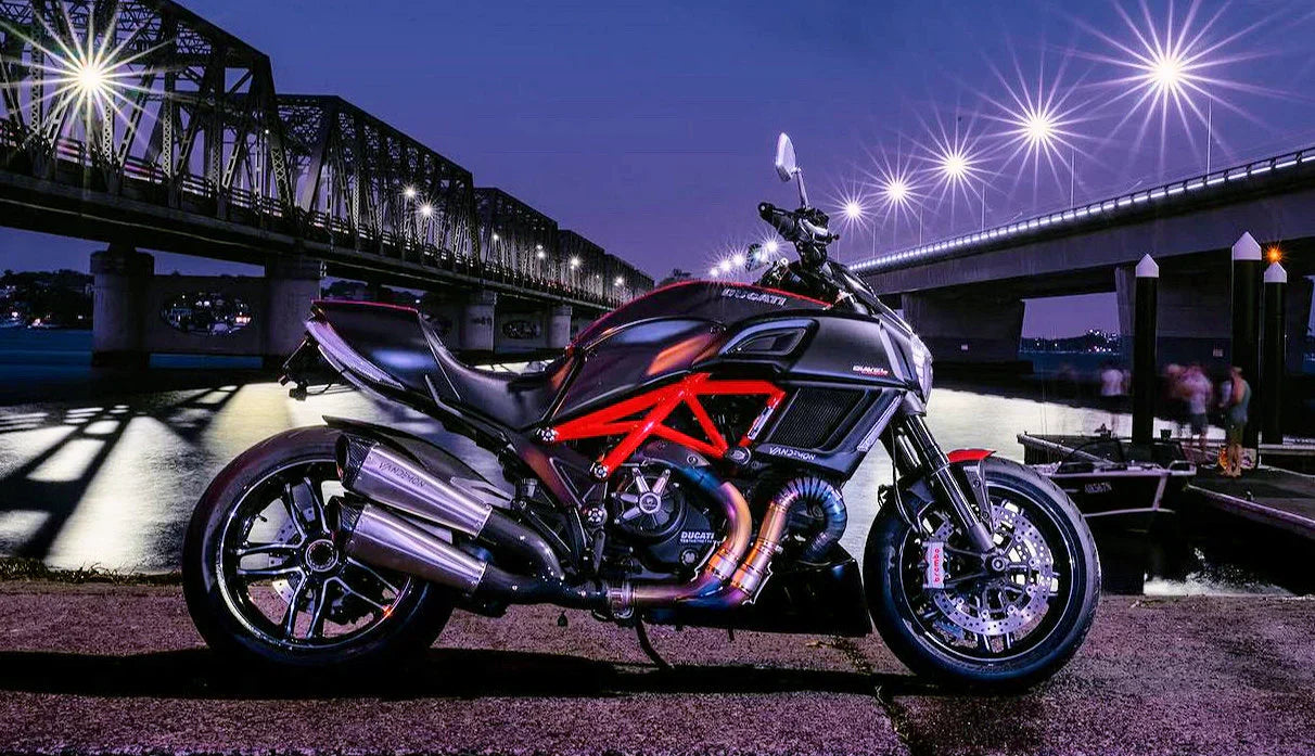 Vandemon  Ducati Diavel 1200 Titanium Exhaust System 2011-2017 DUCDVLTITEXH15A VA-31