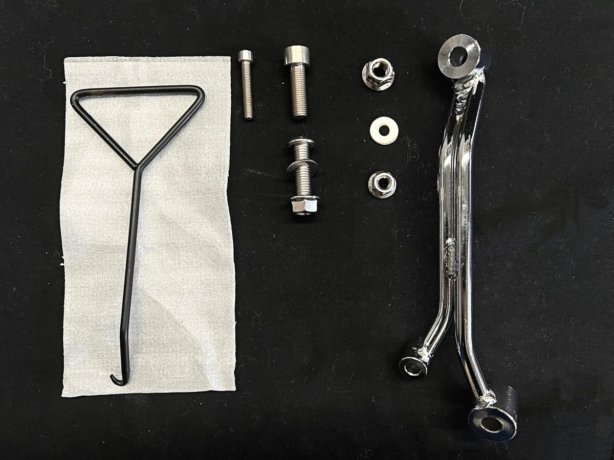 Vandemon  Yamaha MT07 FZ07 XSR700 Titanium Exhaust System Carbon Muffler 2014-2024 YAMAMT07EXHTICFC VA-80