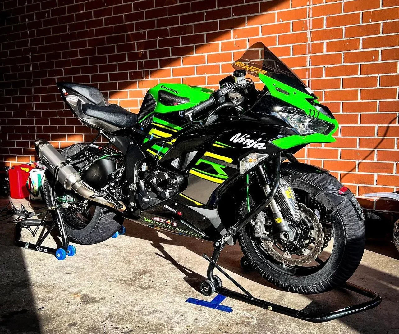 Vandemon  Full Titanium Exhaust ZX6R 600 & 636 2009-2024  KAWAZX6RTITANEXHCFA VA-47