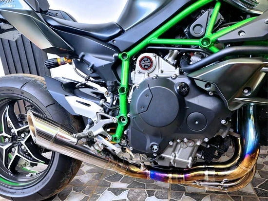 IN STOCK VANDEMON Polished Titanium Exhaust System Ninja H2 & H2R 2015-26 KAWAH2TICSPOLEXHD VA-143