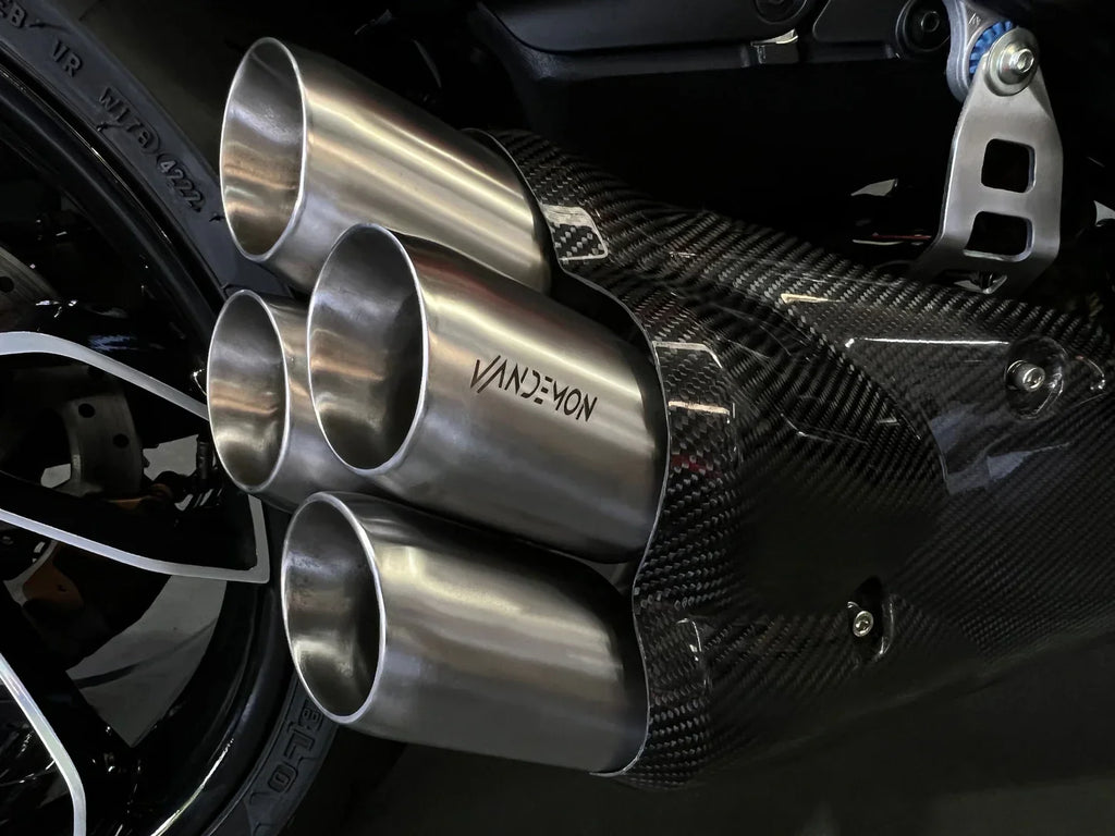 Vandemon  Ducati Diavel V4 Stealth Bimodal Quattro Titanium Exhaust System 2023-2024  DUCDVLV4TIEXHWV VA-32