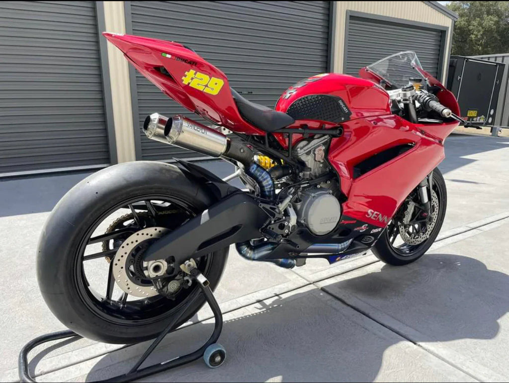 Vandemon  Ducati Panigale 899-959 & Corse Vandemon High Mount Titanium Exhaust System  DUC959TIEXHMESA VA-4