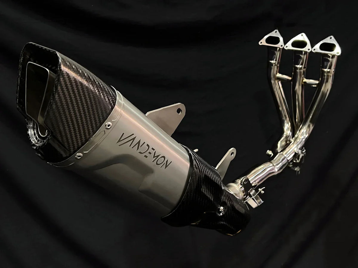 Vandemon Triumph Speed Triple 1200 RS & RR 2021-2024 Titanium Full Exhaust System TRIUM120SPD3EXHSYSA VA-155