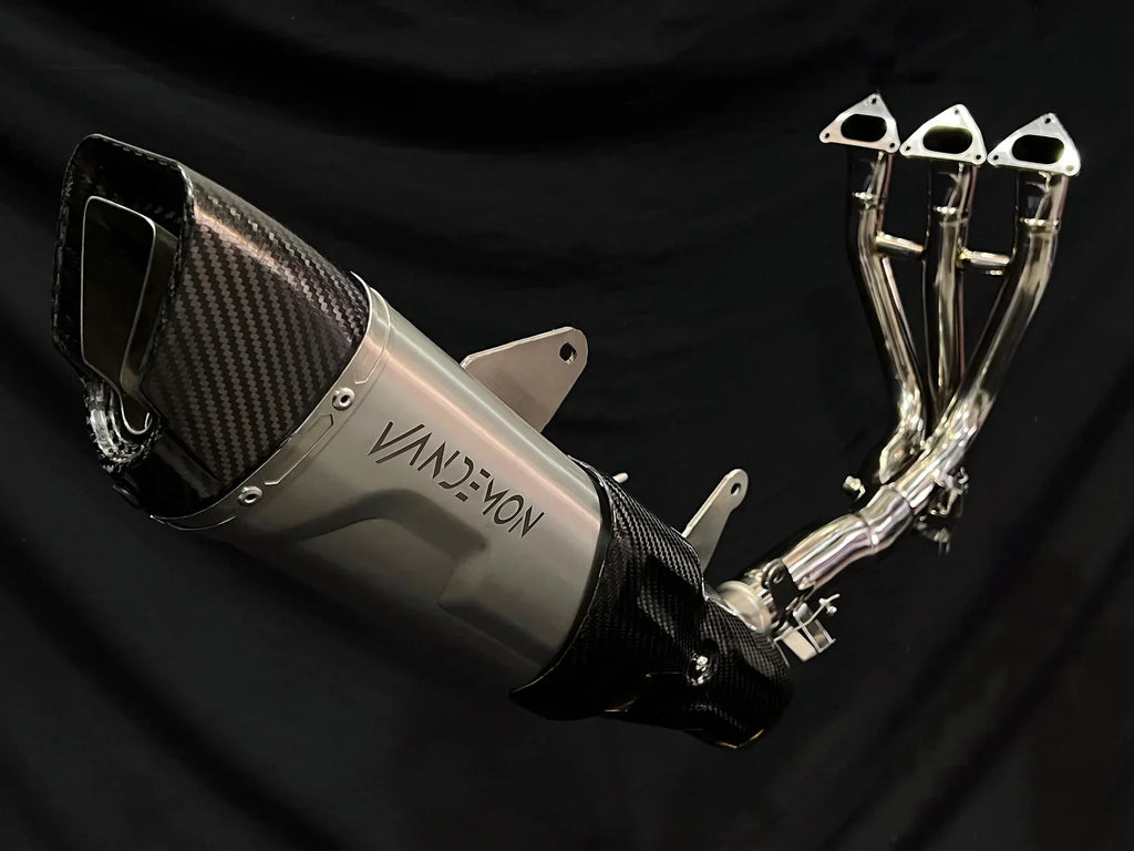 Vandemon  Triumph Speed Triple 1200RS & RR Titanium Full Exhaust System 2025-2026 TRIUM120SPD3TIEXHC VA-172