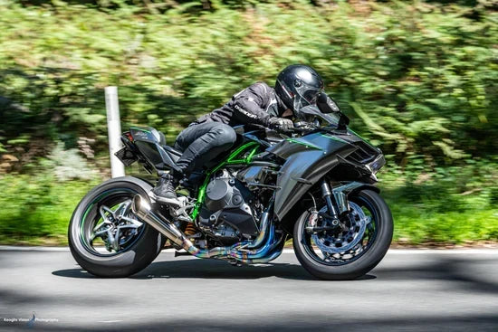 IN STOCK VANDEMON Polished Titanium Exhaust System Ninja H2 & H2R 2015-26 KAWAH2TICSPOLEXHD VA-143