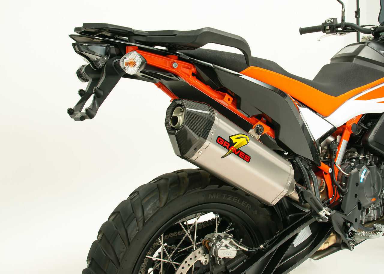 Graves Dualsport Titanium Exhaust Ktm 790 / Ktm 890 / Husqvarna Norden 901 Exk-19790-Sot