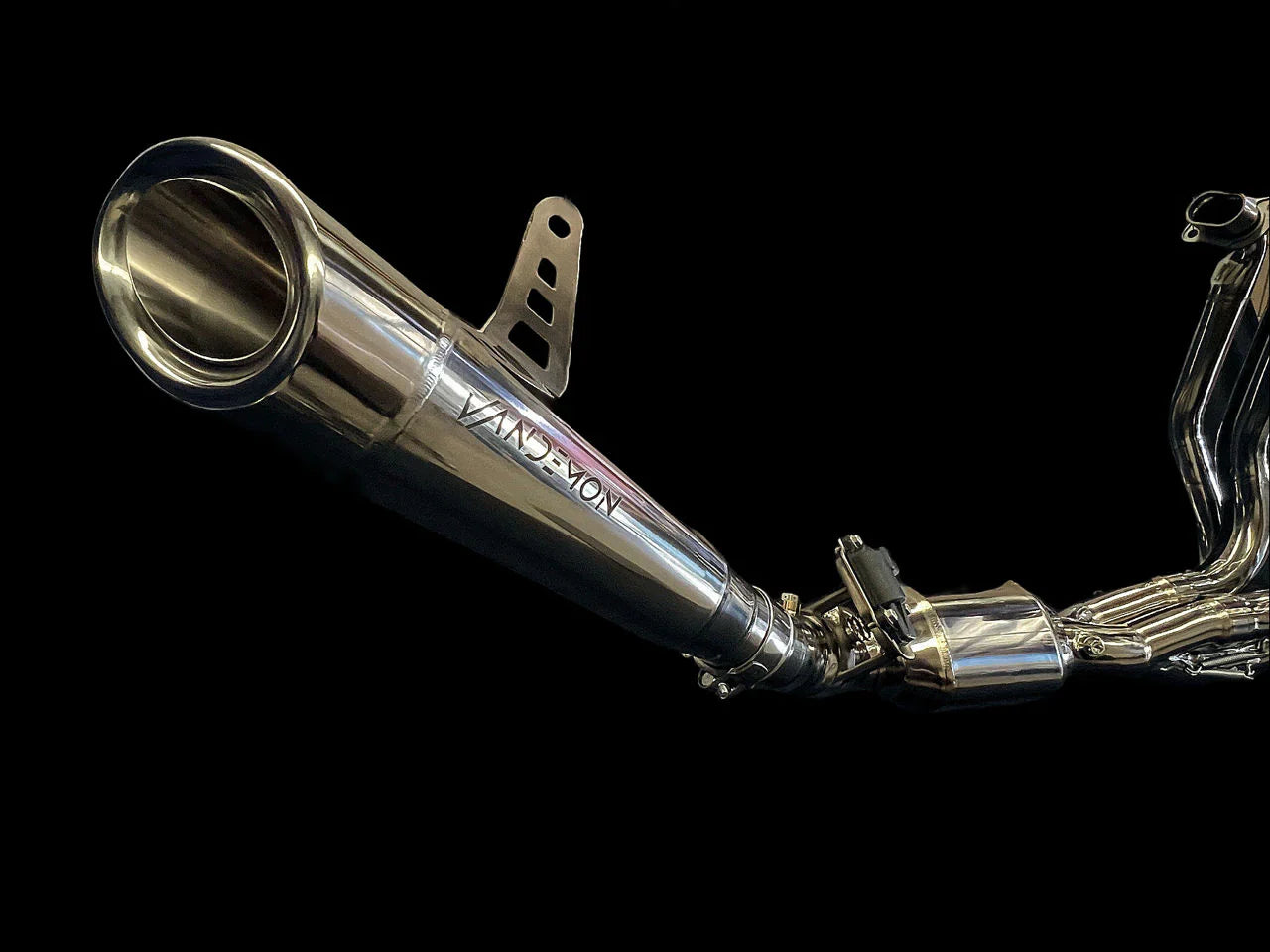 Vandemon  H2 H2R Bimodal Stealth Titanium Exhaust System KAWAH2TICSPOLEXHWVR