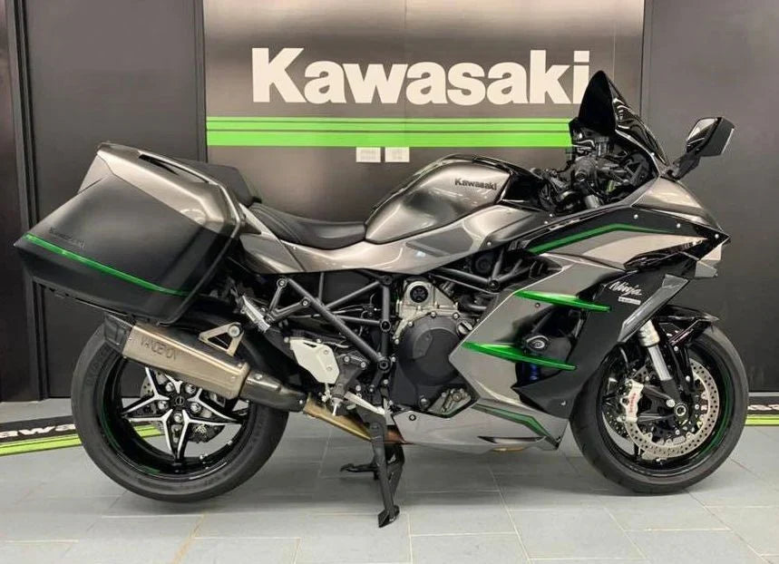 Vandemon Titanium Slip-On Muffler Kawasaki H2 SE SX  2018-26 KAWAH2SESXTITBRMUF6 VA-148