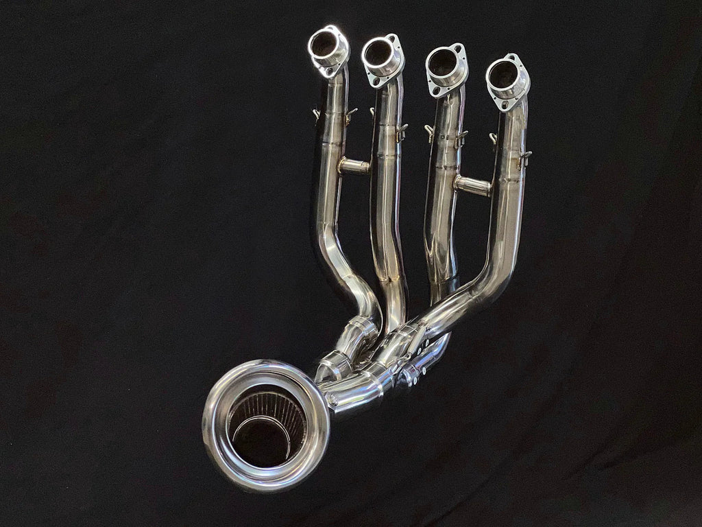 IN STOCK OPEN BOX  Vandemon Polished Titanium Exhaust System Ninja ZH2 2020-25 KAWAZH2TIEXHSYSPOLB VA-10