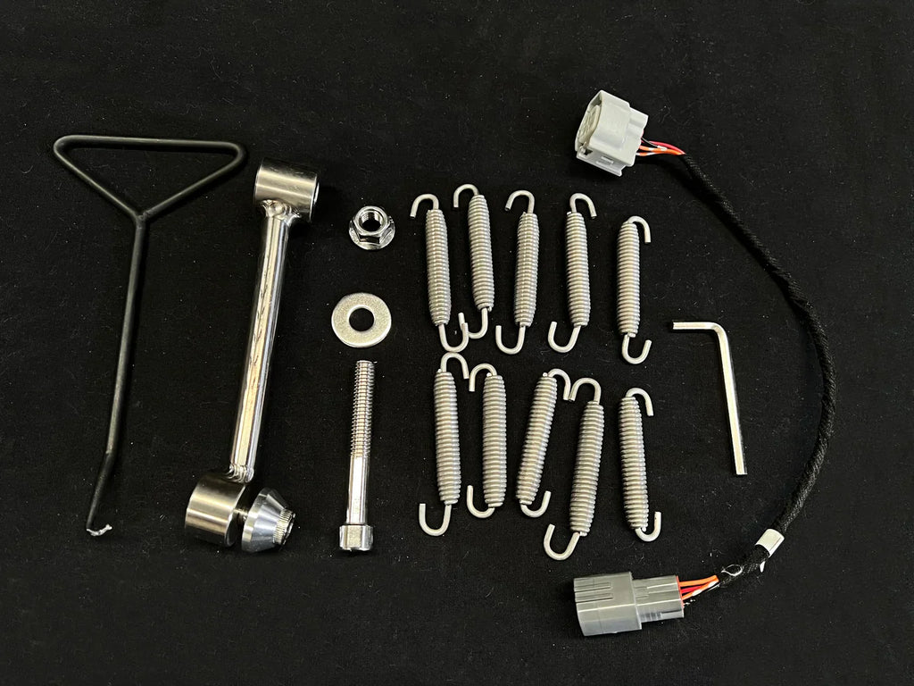 IN STOCK OPEN BOX  Vandemon Polished Titanium Exhaust System Ninja ZH2 2020-25 KAWAZH2TIEXHSYSPOLB VA-10
