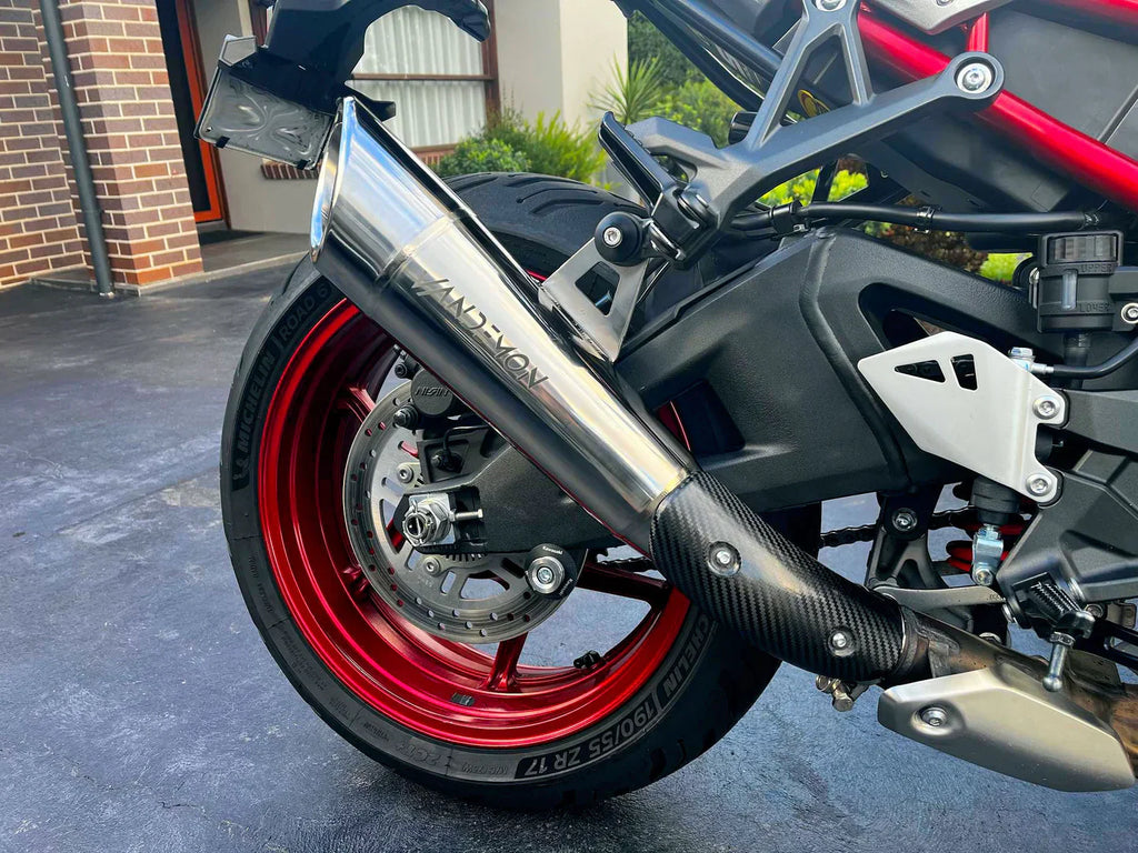 IN STOCK Vandemon  Titanium Slip-On Kawasaki Ninja ZH2 H2R   KAWAZH2TIMUFPOLA VA-7