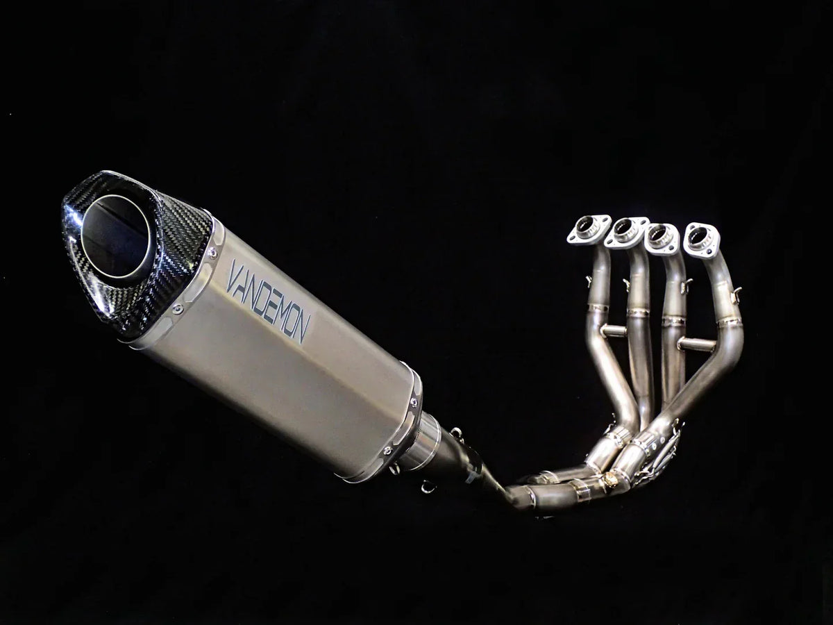Vandemon  Full Titanium Exhaust ZX6R 600 & 636 2009-2026  KAWAZX6RTITANEXHCFA VA-47