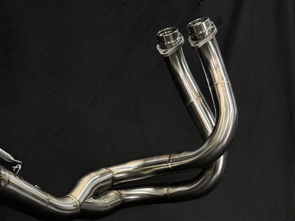 VANDEMON Kawasaki Ninja 650 / Z650 Vandemon Stainless Steel Exhaust System 2017-2026 KAWANJA650SSBREXA VA-134