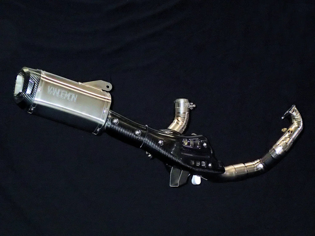 Vandemon Ducati Multistrada 1200-1260 Titanium Exhaust System None Valved 2015-2020  DUC126MTSTIEXHA VA-113
