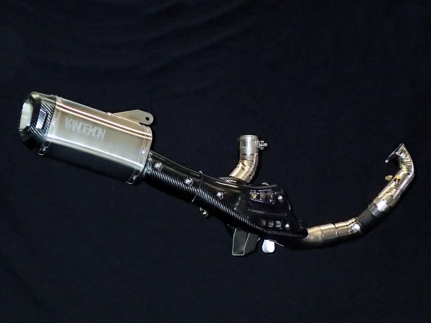 Vandemon Ducati Multistrada 1200-1260 Titanium Exhaust System None Valved 2015-2020  DUC126MTSTIEXHA VA-113