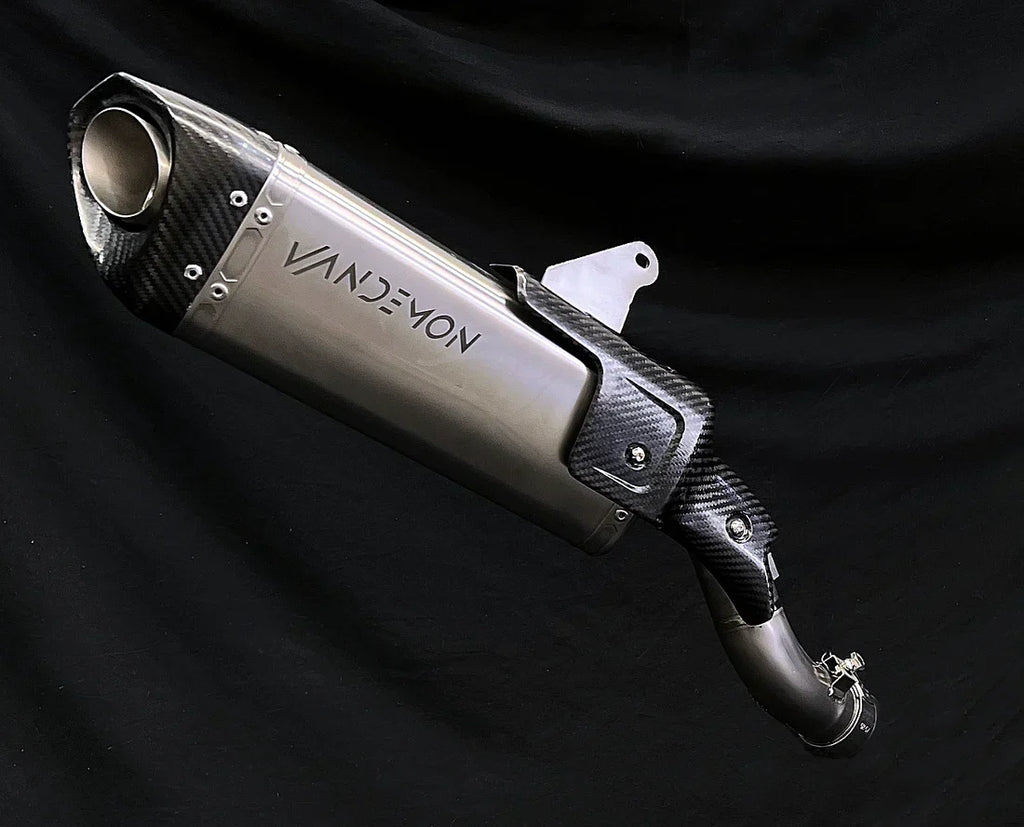 Vandemon Ducati Multistrada V4/V4s Titanium Vandemon Full 3/4 Exhaust System 2021-2025  DUCV4MTSTIEXHSYSA VA-118