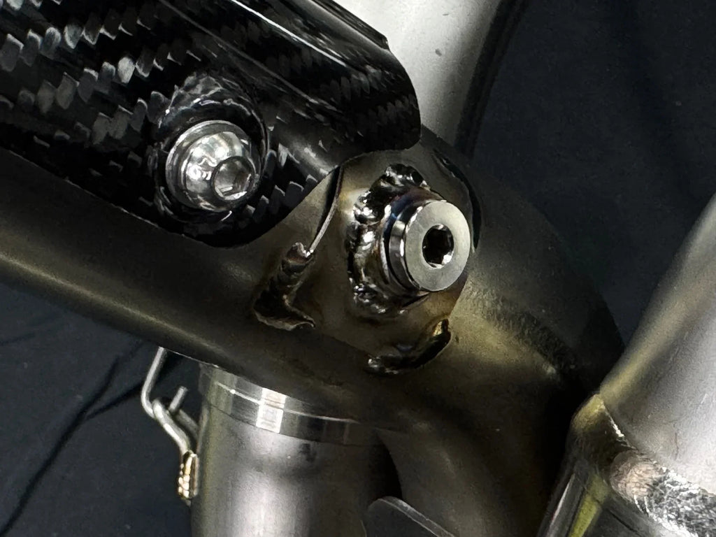 Vandemon Ducati Supersport 950 Vandemon High Mount Titanium Exhaust System DUC950SSTIHMEXHBRA VA-128