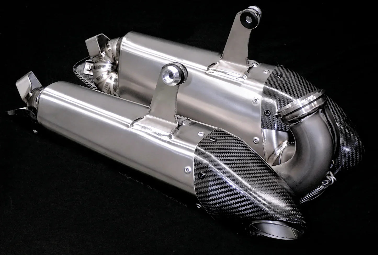 Vandemon  Titanium Belly Slip-On Ducati V2 Panigale & Streetfighter  2019-24 DUCV2TIMUFFBELA VA-17