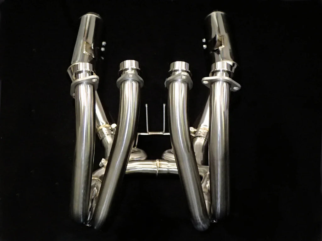 Vandemon  Retro Stainless Steel Exhaust System  Z900RS Cafe Racer 2018-24 KAWAZ900RS424SSEXHA VA-66