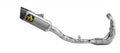 71241PTR Arrow Yzf R9 2025  Competition Evo Titanium Full system exhaust NO db killer 105db
