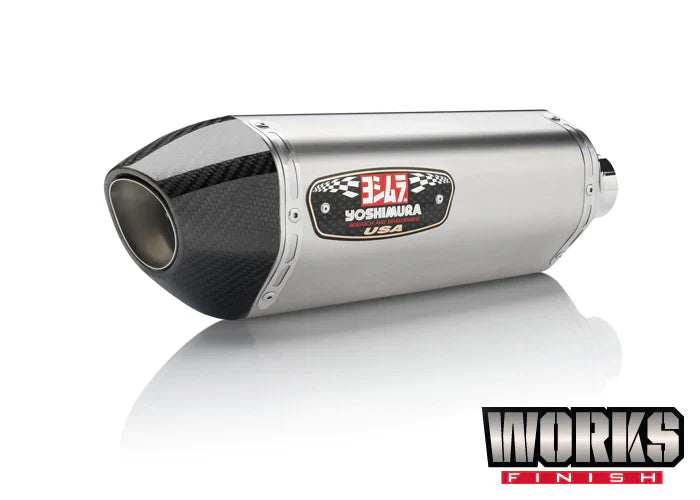 Yoshimura MT/FZ-09/XSR 900 14-20 RACE R-77 STAINLESS FULL EXHAUST, W/ STAINLESS MUFFLER  13990A0520