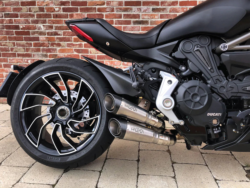 IN STOCK Vandemon Ducati XDiavel & Diavel S 1260 Vandemon Titanium Exhaust System 2016-22 SKU: DUCDVLTITANEXHA VA-9