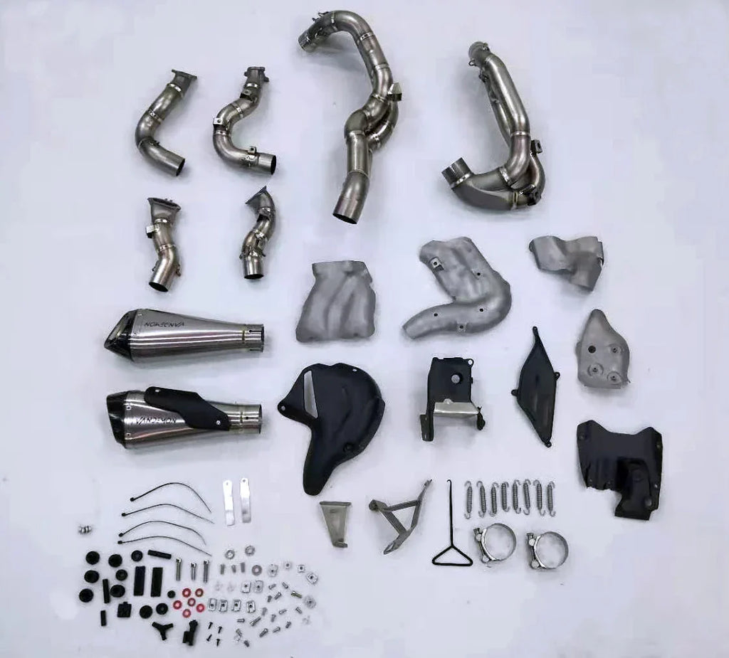 Vandemon  Ducati V4 / V4R Panigale & Streetfighter Full Titanium Exhaust system 2023-2024 SKU: DUCV4TIEXHSYSNC VA-44