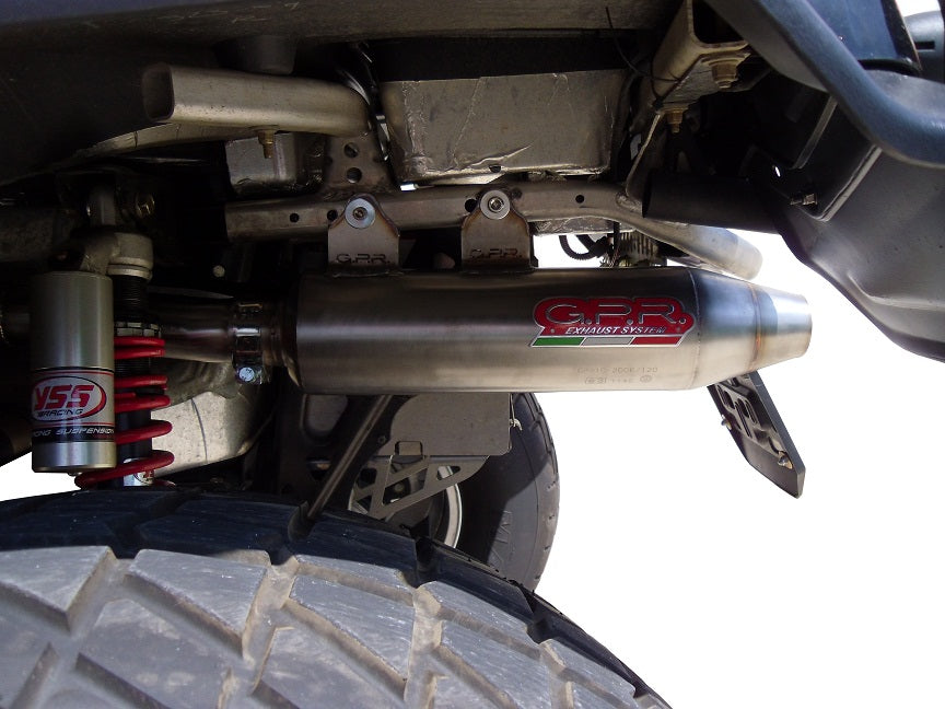 GPR Deeptone Slip-on Exhaust, Removable DB Killer, Link Pipe Can Am Outlander 800 2009-2015  QUSP.145.DEATV